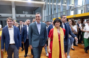 ep el presidente del gobierno pedro sanchez 2i y la directora del south summit maria benjumea a su