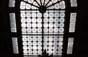ep el reloj de la bolsa de 4 esferas en el palacio de la bolsa de madrid ep el reloj de la bolsa de 4 esferas en el palacio de la bolsa de madrid