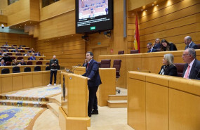 ep el senador del pp jose ramon diez durante una sesion plenaria en el senado a 18 de marzo de 2025