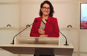 ep eva granados psc en rueda de prensa en el parlament