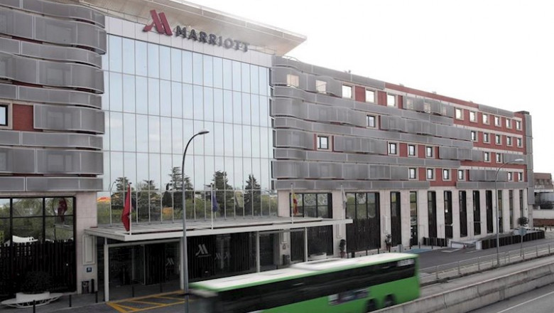 F | Eduardo Parra - Europa Press ep fachada del hotel marriott auditorium en madrid