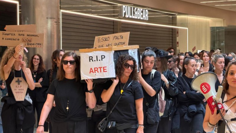 ep imagen de la manifestacion de este martes en vigo