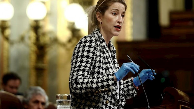 ep la diputada de ciudadanos maria munoz vidal en el hemiciclo
