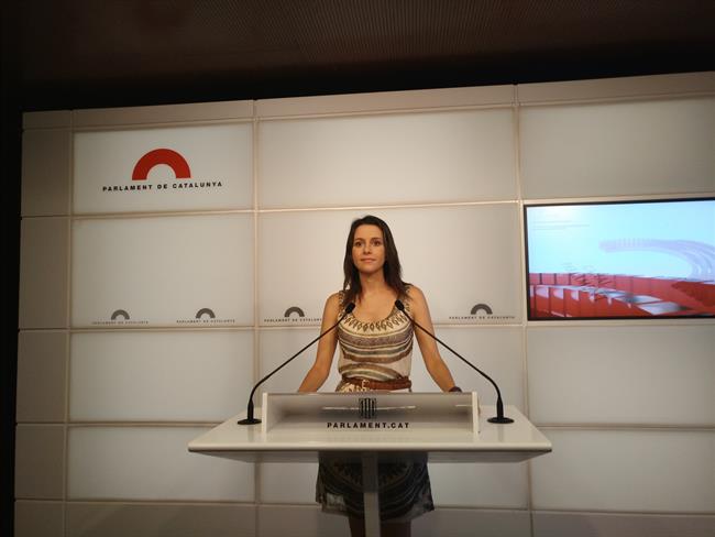 La líder de Cs en el Parlament, Inés Arrimadas | EUROPA PRESS ep la lidercsparlament ines arrimadas