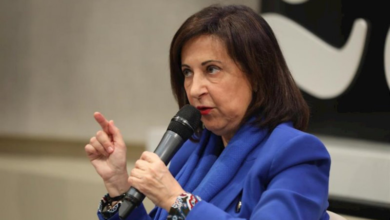 La ministra de Defensa en funciones, Margarita Robles | Marta Fernández Jara - Europa Press ep la ministra de defensa en funciones margarita robles durante su intervencion en la jornada