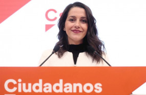 ep la portavoz de ciudadanos en el congreso ines arrimadas posa momentos antes de ofrecer una rueda