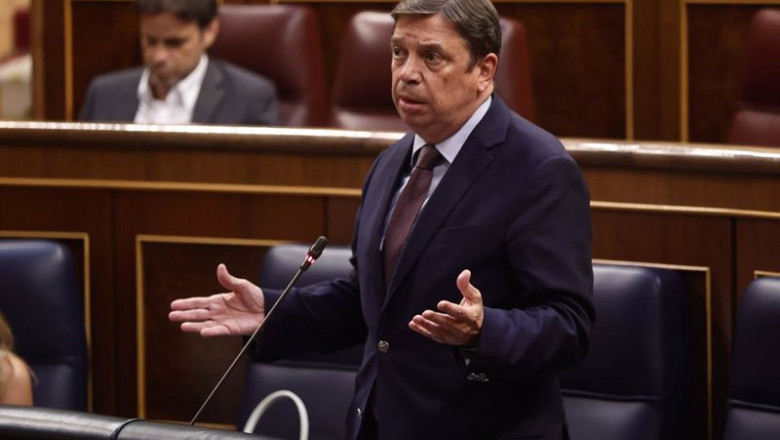 Luis Planas durante una intervención en el Congreso de los Diputados. | Eduardo Parra - Europa Press ep luis planas durante una intervencion en el congreso de los diputados
