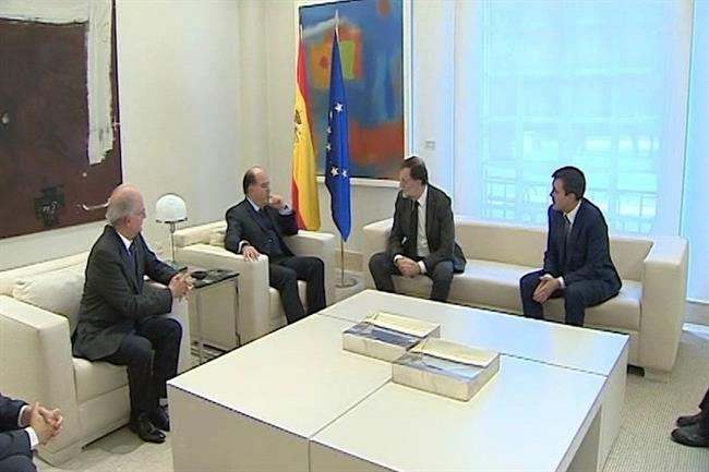 Mariano Rajoy reunido con opositores venezolanos en La Moncloa | EUROPA PRESS ep mariano rajoy reunidoopositores venezolanosla moncloa