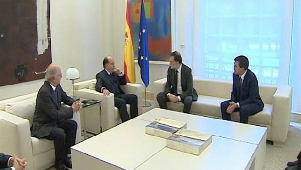 ep mariano rajoy reunidoopositores venezolanosla moncloa