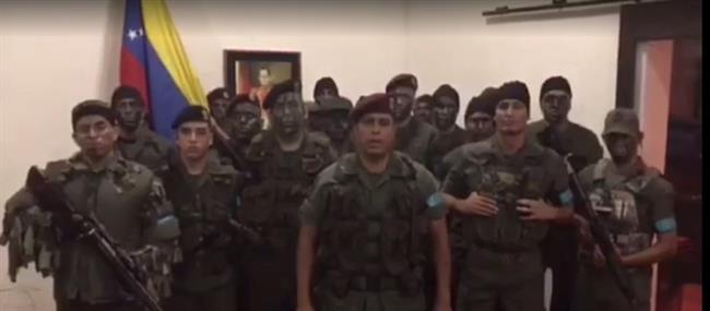 Militares venezolanos en "legítima rebeldía" contra Maduro | INTERNET ep militares venezolanos en legitima rebeldia contra maduro