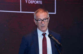 ep ministroculturadeportefunciones jose guirao duranteintervencionla presentacionlos jugadores convocadosla gira desafio mundial de preparacionla copamundochina