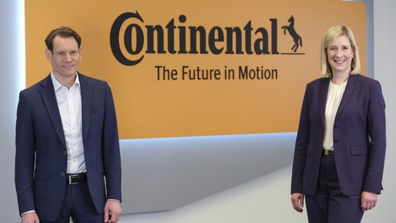 Nikolai Setzer, consejero delegado de Continental y Katja Dürrfeld, directora de Finanzas, Controlling y IT | MARCUS PRELL ep nikolai setzer consejero delegado de continental y katja durrfeld directora de finanzas