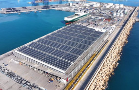 ep planta solar fotovoltaica construida por lantania en el puerto de valencia