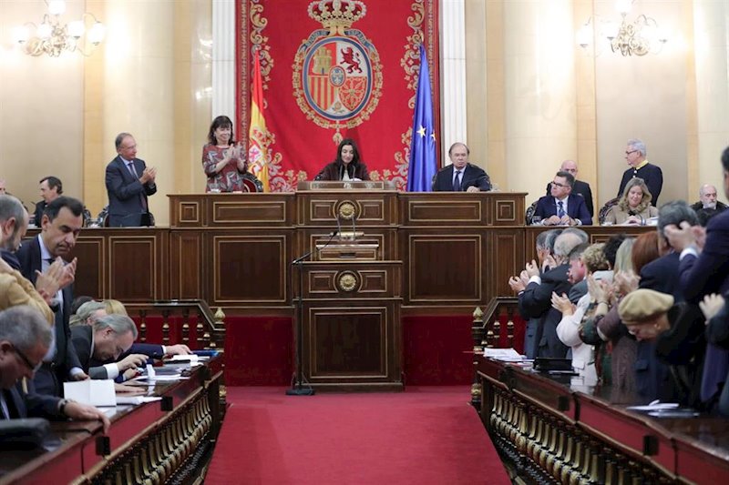 ep pleno de constitucion del senado en la xiv legislatura