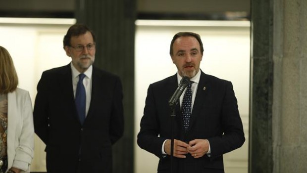 ep rajoy firmacongresoacuerdojavier esparzapresupuestos
