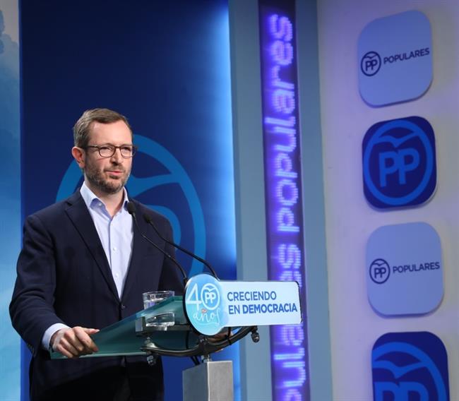 Rueda de prensa de Javier Maroto tras la reunión del Comité de Dirección del PP | EUROPA PRESS ep ruedaprensajavier marotola reunioncomite de direccionpp 20180305145302