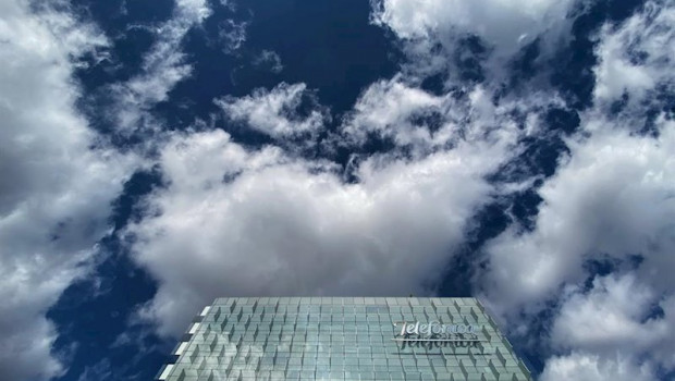 ep sede de telefonica ubicada en ronda de la comunicacion madrid espana