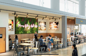 establecimiento pannus caf en el aeropuerto de madrid barajas