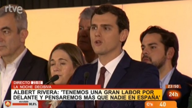 albert rivera elecciones valoracion