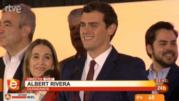 albert rivera elecciones valoracion