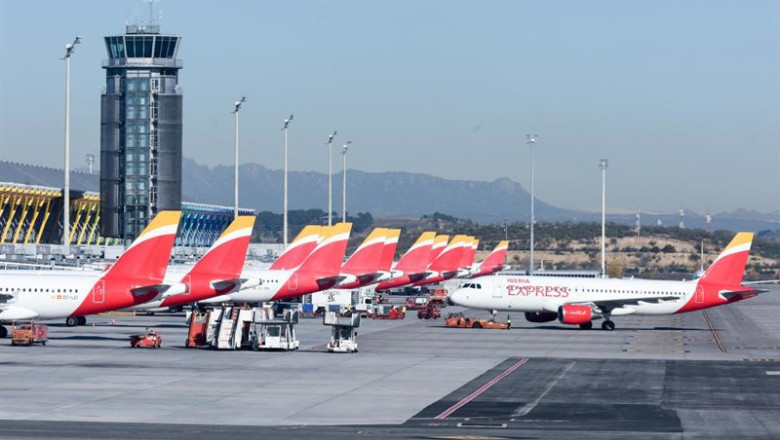 Archivo - Aviones de Iberia, perteneciente al holding IAG | Gustavo Valiente - Europa Press - Archivo ep archivo aviones de iberia perteneciente al holding iag