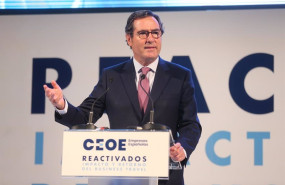 ep archivo   el presidente de la ceoe antonio garamendi interviene en el coloquio reactivados
