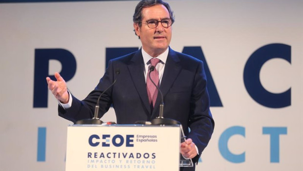 ep archivo   el presidente de la ceoe antonio garamendi interviene en el coloquio reactivados