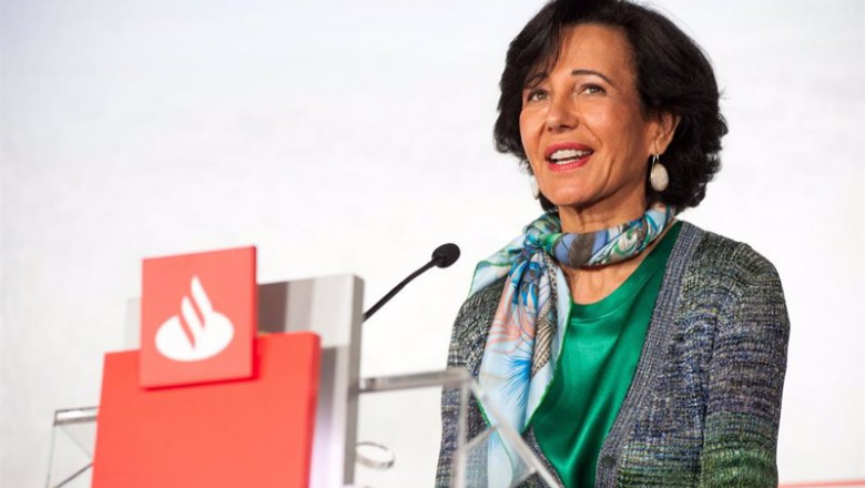ep archivo la presidenta de banco santander ana botin en la presentacion de resultados de 2020 ep archivo la presidenta de banco santander ana botin en la presentacion de resultados de 2020