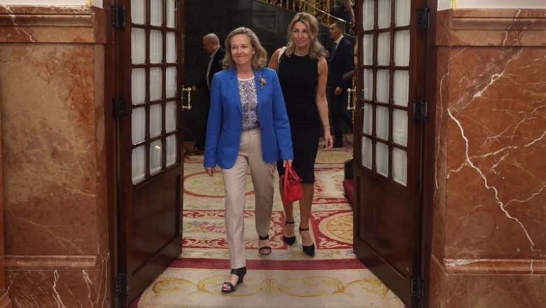 ep archivo la vicepresidenta primera y ministra de asuntos economicos nadia calvino i y la ep archivo la vicepresidenta primera y ministra de asuntos economicos nadia calvino i y la