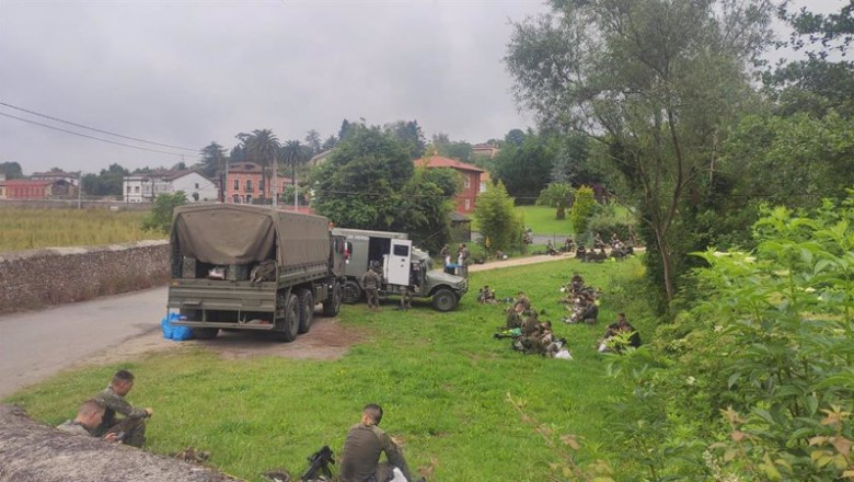 Archivo - Soldados del Ejército en una pausa de sus maniobras en Villaviciosa | EUROPA PRESS - Archivo ep archivo soldados del ejercito en una pausa de sus maniobras en villaviciosa