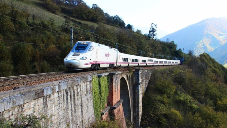 ep archivo tren en vias espanolas ep archivo tren en vias espanolas