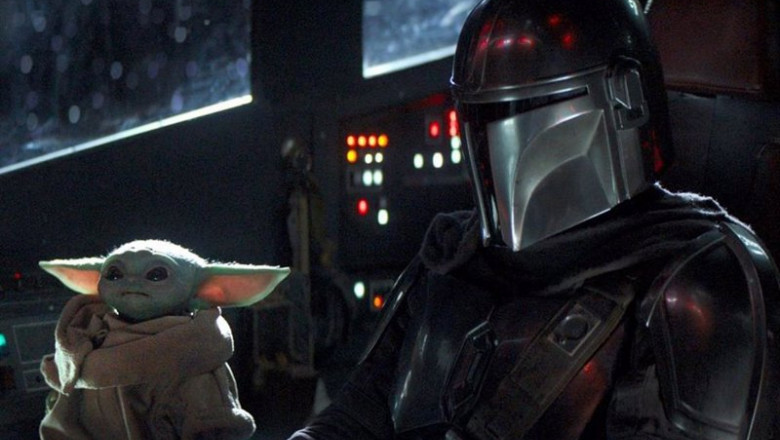 ep baby yoda y mando en the mandalorian ep baby yoda y mando en the mandalorian