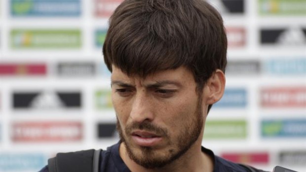 ep david silvala llegadala concentracionla seleccionfutbol