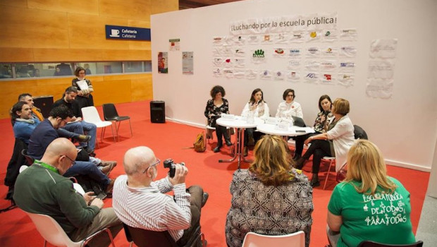 ep debate con las diputadas sofia castanon unidas podemos sandra moneo pp maribel garcia psoe e ines