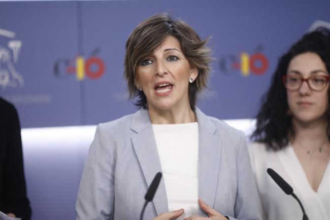 Declaraciones en el Congreso de la diputada de En Marea, Yolanda Díaz | EUROPA PRESS - Archivo ep declaracionescongresola diputadaen marea yolanda diaz