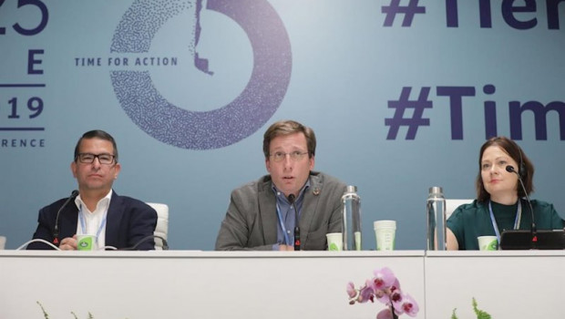 ep el alcalde de madrid jose luis martinez almeida en el encuentro de alcaldes c40 ambition and