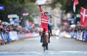 ep el ciclista danes mads pedersen se ha proclamado este domingo campeon del mundo de ciclismo en