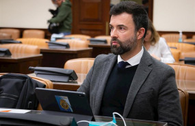 ep el diputado de ciudadanos pablo cambronero durante la comparecencia del ministro del interior