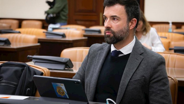 ep el diputado de ciudadanos pablo cambronero durante la comparecencia del ministro del interior