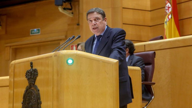 ep el ministro de agricultura luis planas durante la sesion plenaria en el senado