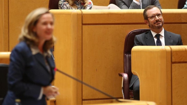 ep el portavoz del pp en el senado javier maroto durante la primera sesion plenaria de la xiii