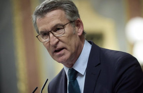 ep el presidente del pp alberto nunez feijoo durante una sesion plenaria en el congreso de los ep el presidente del pp alberto nunez feijoo durante una sesion plenaria en el congreso de los