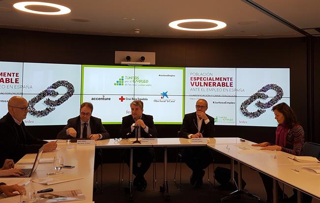 Estudio de Población Especialmente Vulnerable ante el empleo | EUROPA PRESS ep estudiopoblacion especialmente vulnerableempleo