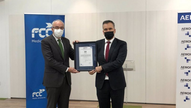 ep fcc medio ambiente recibe de aenor el certificado de protocolos frente al covid-19 para su sede
