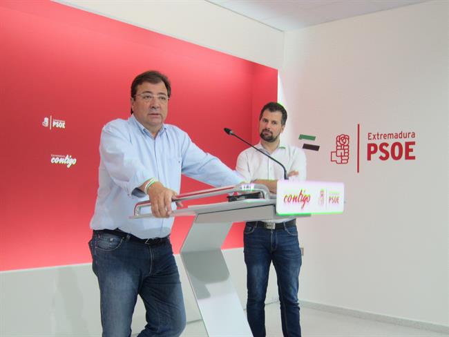 Guillermo Fernández Vara y Luis Tudanca | EUROPA PRESS ep guillermo fernandez varaluis tudanca