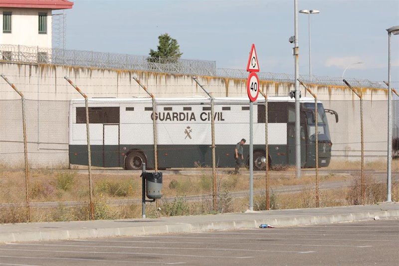 ep imagen de recurso del autobus de la guardia civil para los traslados de presos