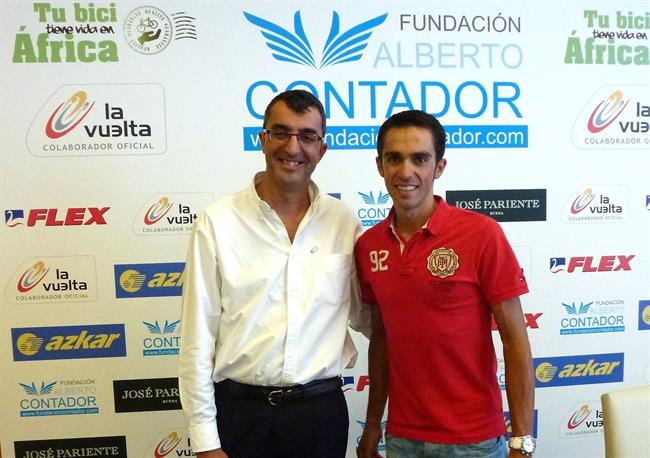 Javier Guillén y Alberto Contador | JACINTO VIDARTE ep javier guillenalberto contador