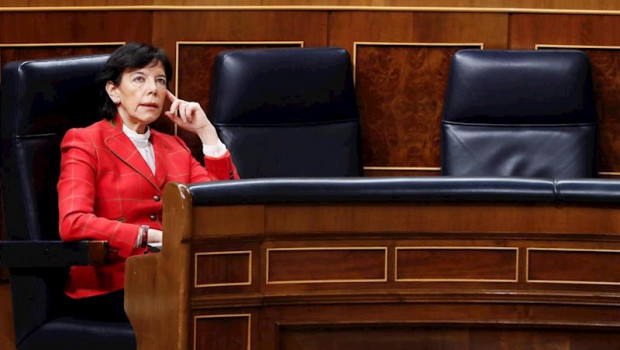 ep la ministra de educacion isabel celaa este pasado miercoles en el pleno del congreso