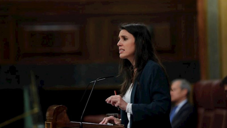 ep la ministra de iguadad irene montero ep la ministra de iguadad irene montero