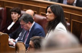 ep la portavoz de vox en el congreso pepa millan interviene durante una sesion plenaria en el